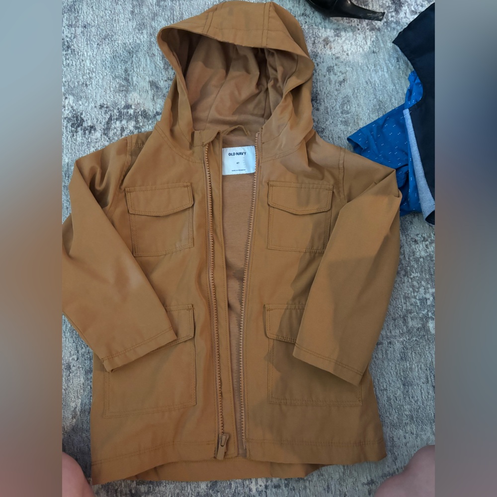 Brown Hooded Jacket